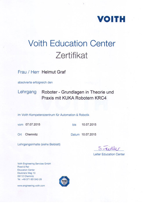 Kuka KRC4 Voith
